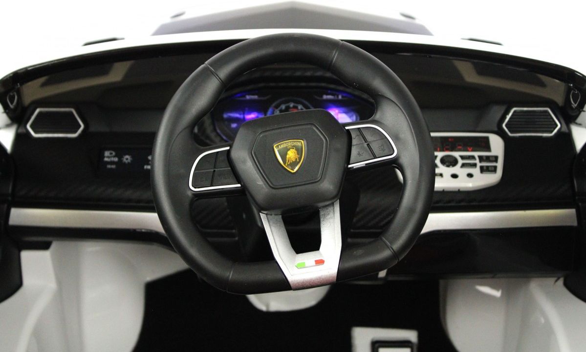Детский электромобиль RiverToys Lamborghini Urus (E777EE) белый