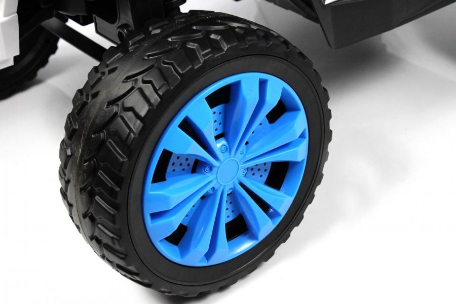 Детский электромобиль RiverToys F888FF-A 4WD синий