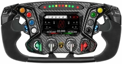 Съемное рулевое колесо MOZA Lamborghini Essenza SCV12 Sim-Racing Steering Wheel RS070