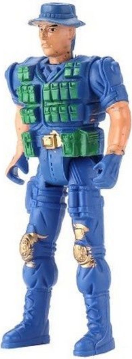 Радиоуправляемая модель MN Model спецназ рейнджеров Defender 4WD (1к12) синий (MN-96B)