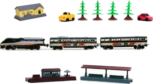 Железная дорога Fenfa Скоростной поезд с ж/д станцией 4,3 м (1638B)