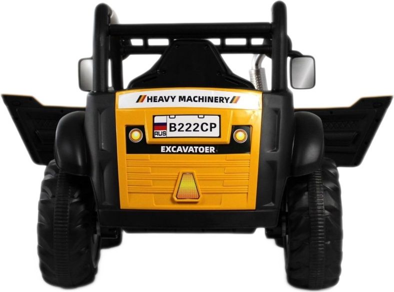 Детский электромобиль RiverToys B222CP желтый