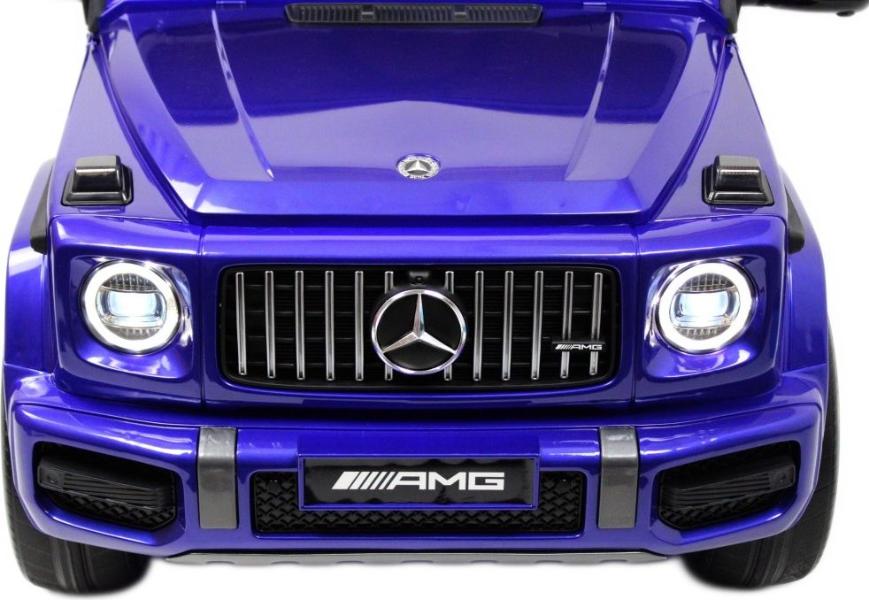Детский электромобиль RiverToys Mercedes-Benz G63 4WD (K999KK) синий глянец