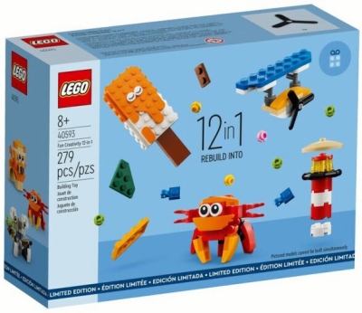 (EU) Конструктор LEGO 12 в 1 Весёлое творчество (40593)