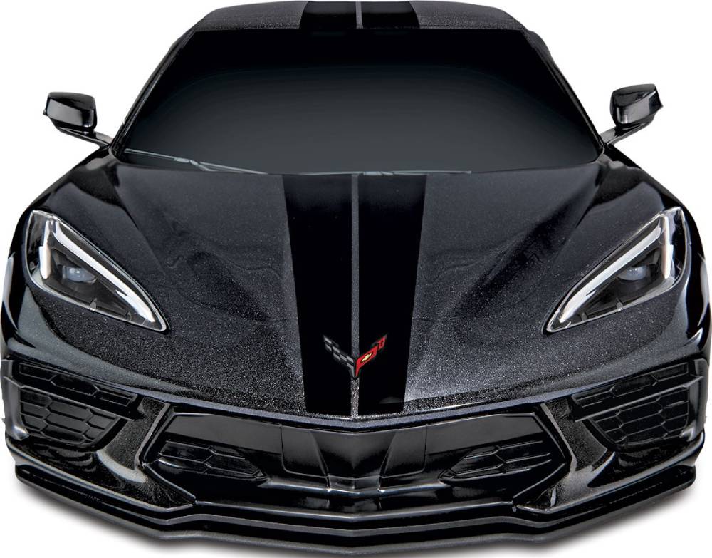 Радиоуправляемая модель туринг Traxxas 4-TEC 3.0 C8 Corvette 4WD RTR 1к10 TQi (TRA93054-4-BLK)