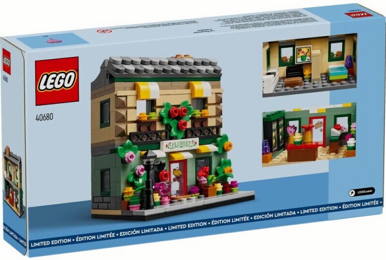 (EU) Конструктор LEGO Цветочный магазин (40680)