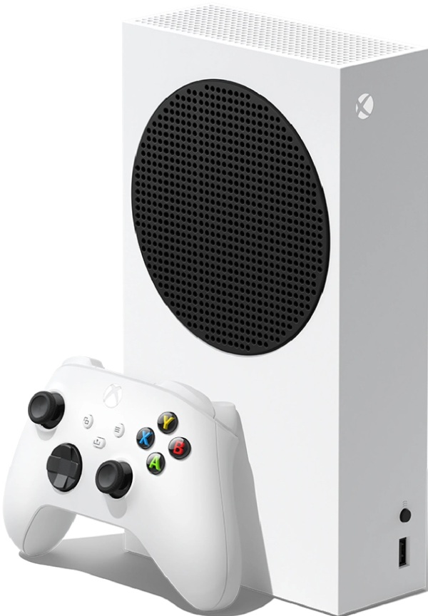 Microsoft Xbox Series S Robot White Glided Hunter Bundle (Fortnite + Rocket League + Fall Guys)