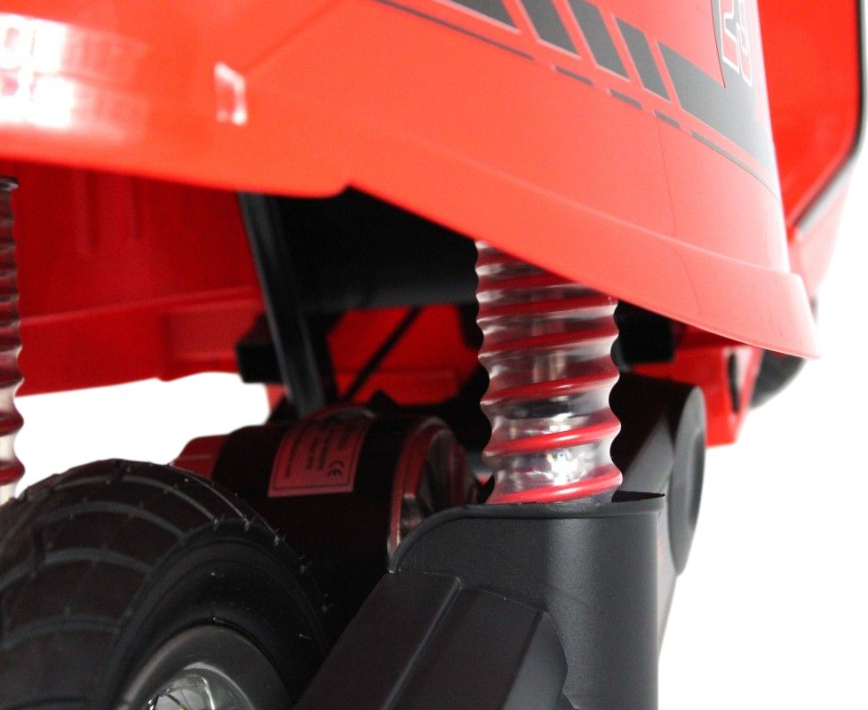 Детский электромотоцикл RiverToys A111AA красный