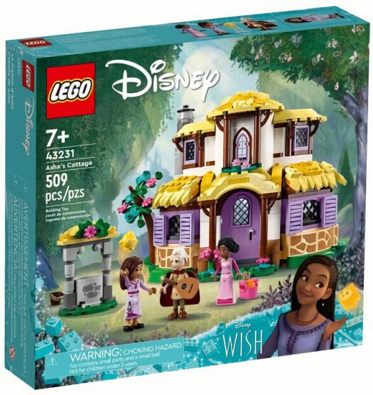 (EU) Конструктор LEGO Disney Коттедж Аши (43231)