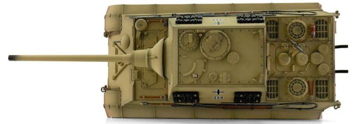 Радиоуправляемый танк Torro Jagdtiger (Metal Edition) 1/16, ИК-пушка V3.0 2.4G RTR, TR1113888101-3.0