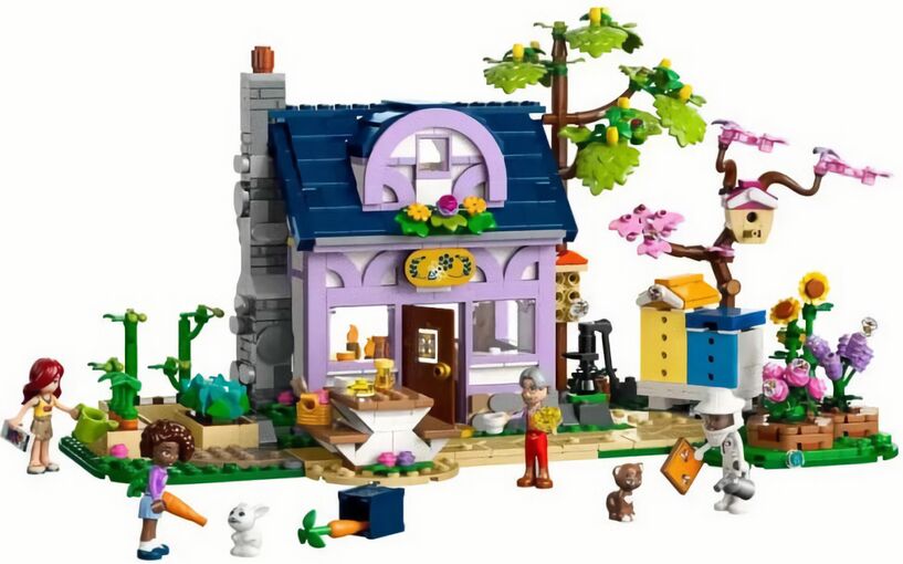 (EU) Конструктор LEGO Friends Дом пчеловода и цветочный сад (42669)