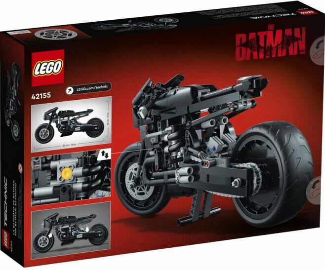 (EU) Конструктор LEGO Technic Бэтцикл (42155)