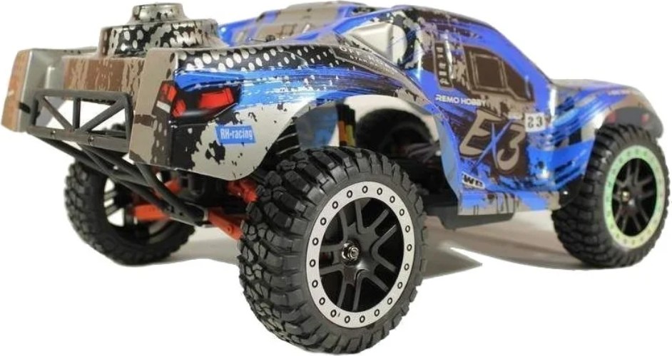 Радиоуправляемая модель Remo Hobby шорт-корс EX3 UPGRADE 4WD (1к10) синий (RH10EX3PRO-UPG-BLUE)