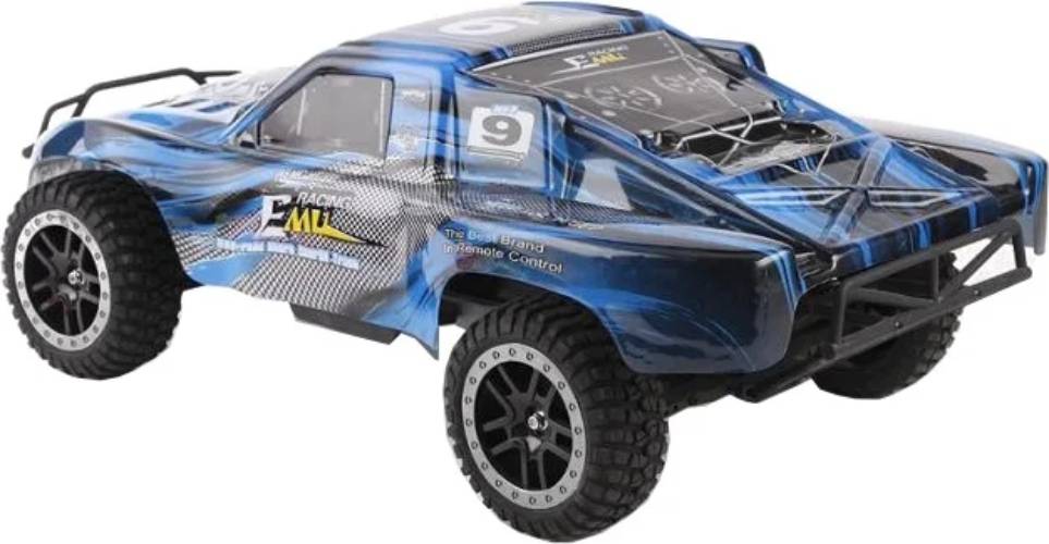 Радиоуправляемая модель Remo Hobby шорт-корс 9EMU Brushless 4WD (1к8) синий (RH1025-BLUE)
