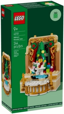 (EU) Конструктор LEGO Сцена с Балериной и Щелкунчиком 40701