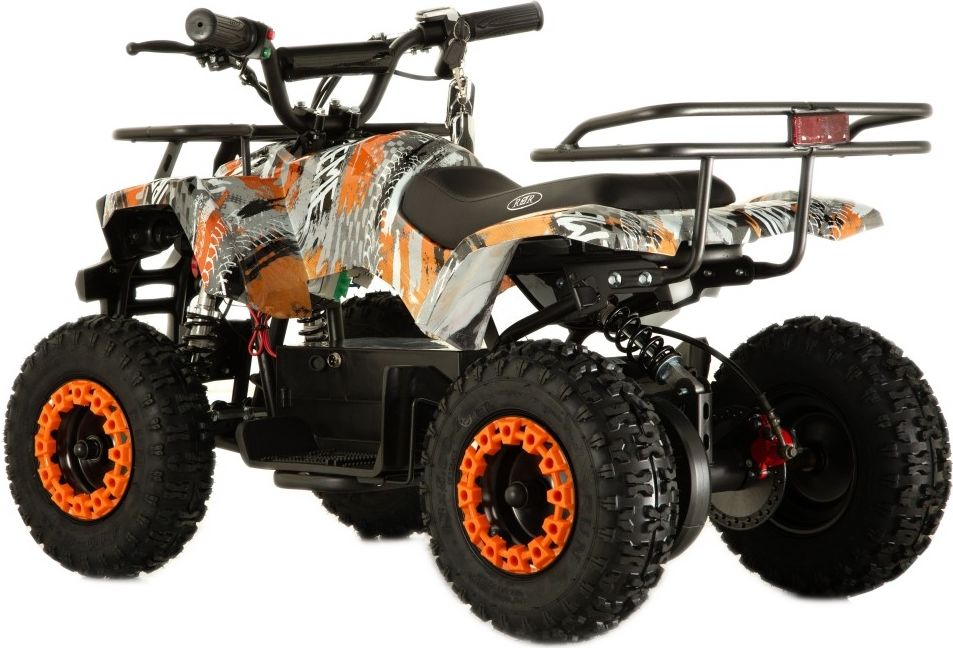 Детский электроквадроцикл RiverToys TIKI оранжевый