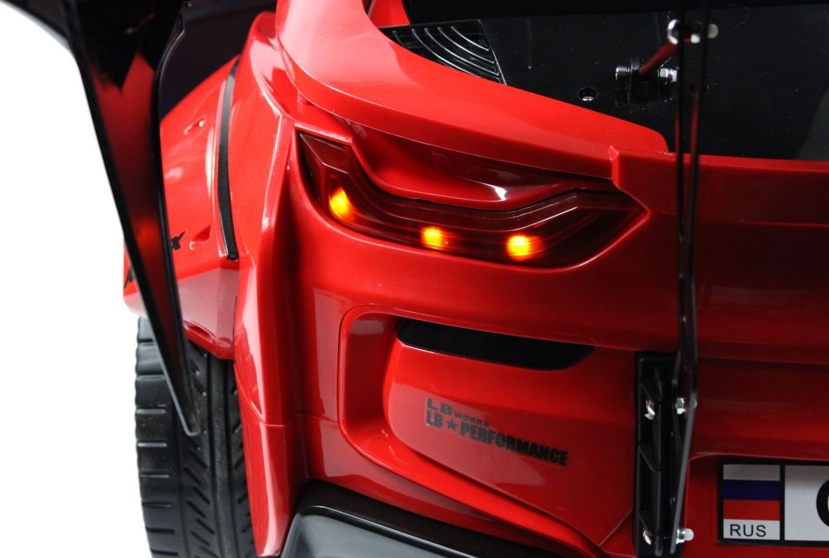 Детский электромобиль RiverToys (G007GG-RED) красный