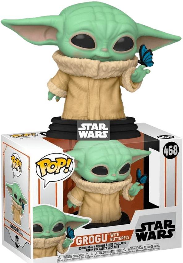 Фигурка Funko POP! Bobble: Star Wars: Mandalorian: The Child with cup (49933)