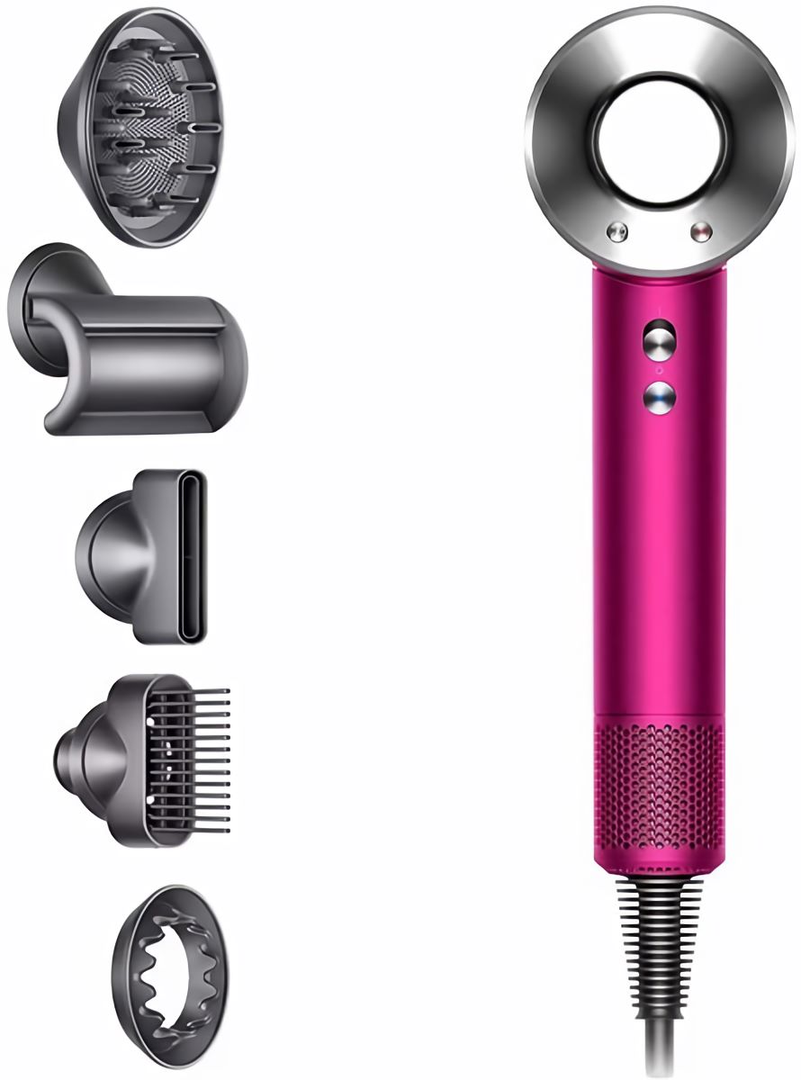 Фен Dyson Supersonic HD07 (Fuchsia/Nickel)