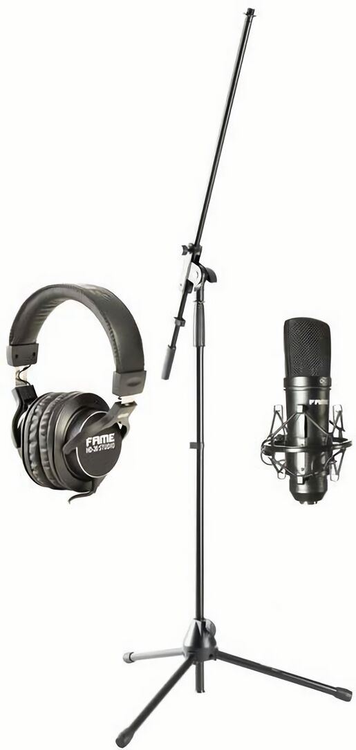 

(EU) Вокальный комплект Fame + подставка + HD 20-Set