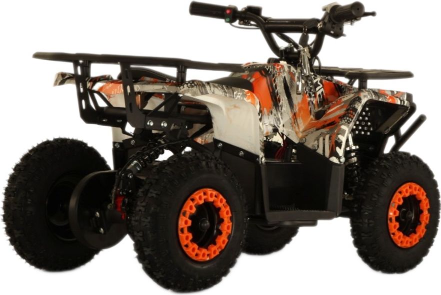 Детский электроквадроцикл RiverToys MIKA оранжевый