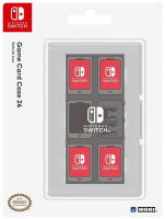 Кейс HORI на 24 игровые карты (белый) для Nintendo Switch
