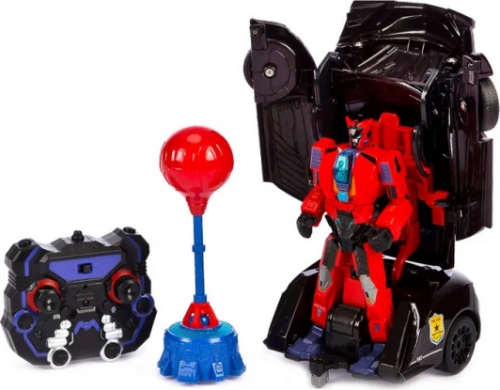 Радиоуправляемый робот JiaQi трансформер-боксер спортивная машина (TT688-S)