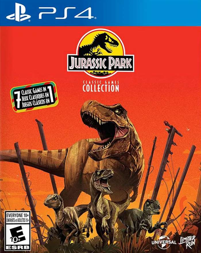 Игра Jurassic Park: Classic Games Collection (PS4)
