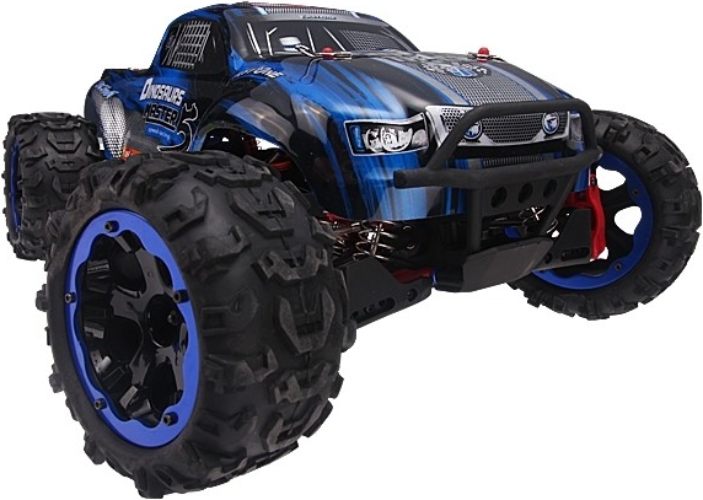 Радиоуправляемая модель монстр Remo Hobby Dinosaurs Master Brushless (синий) 1к8 (RH8035-BLUE)