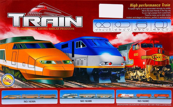 Железная дорога Fenfa Скоростной экспресс с ж/д станцией 4,3 м (1638A)