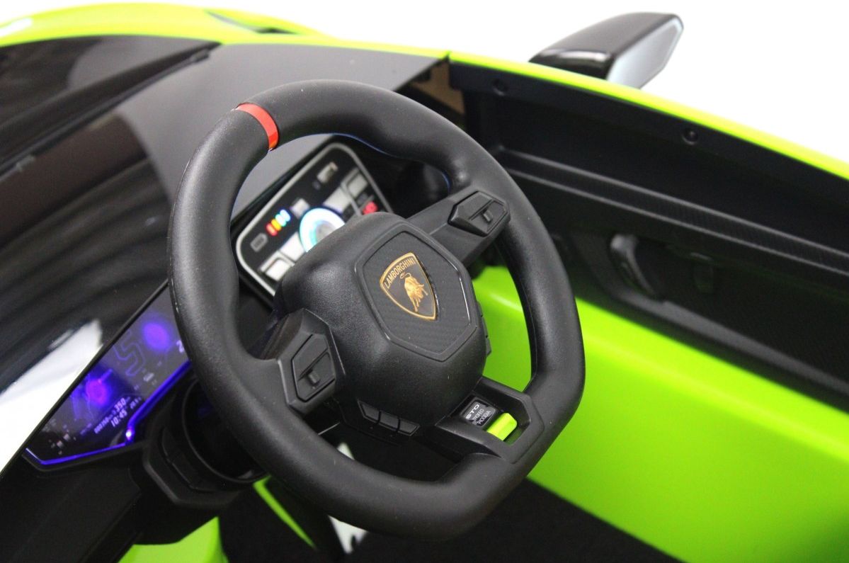 Детский электромобиль RiverToys Lamborghini Huracán STO (E888EE-GREEN) зеленый