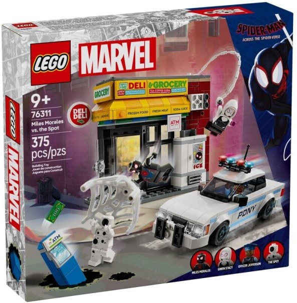 (EU) Конструктор LEGO Marvel Майлз Моралес против Пятна (76311)