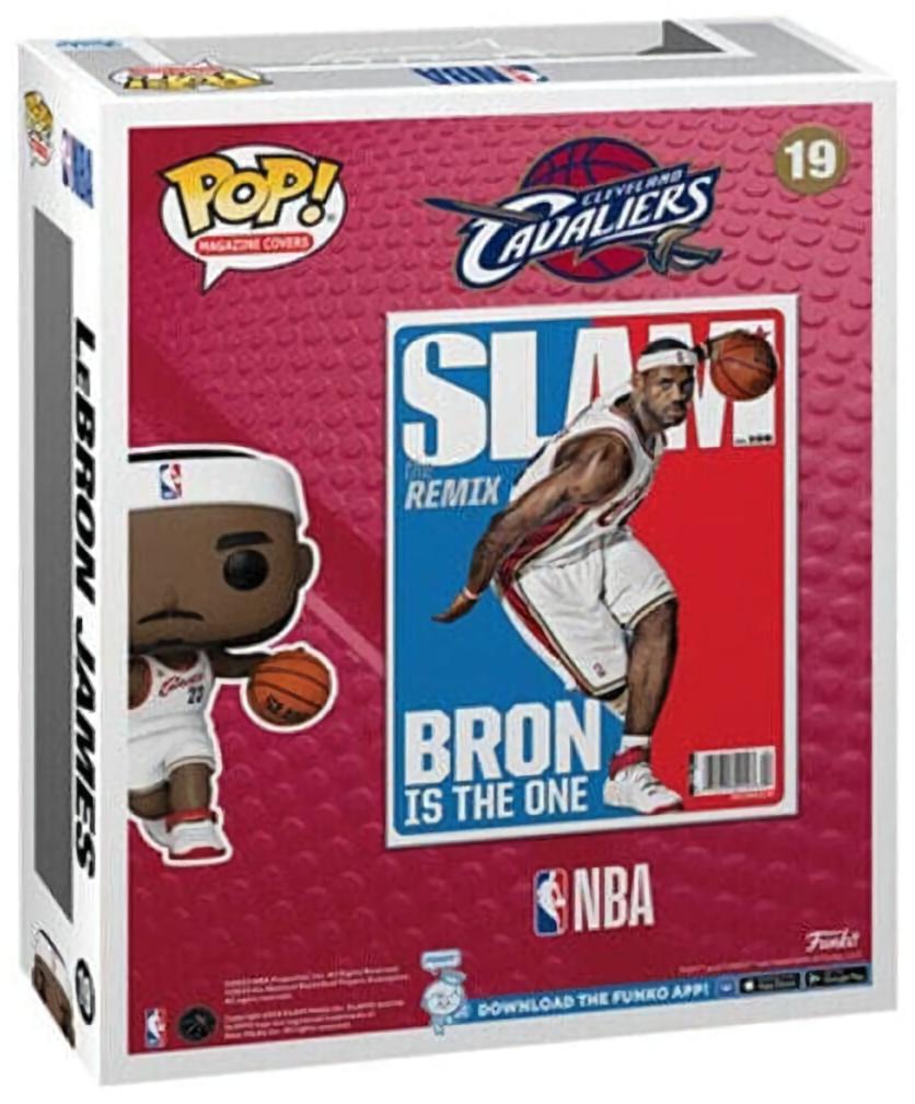 (CN) Фигурка Funko Pop! Sports: NBA Slam - LeBron James (19)