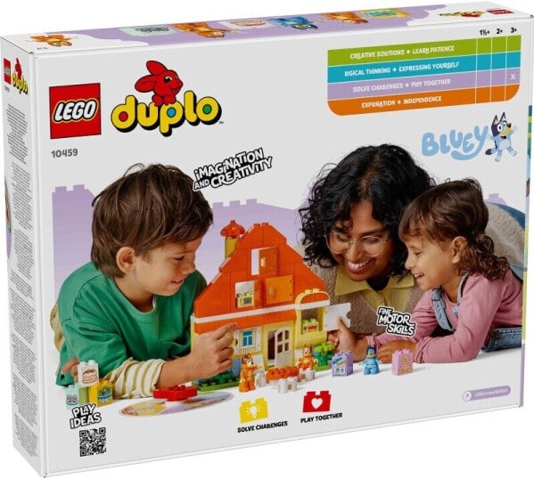 (EU) Конструктор LEGO Duplo Семейный дом Блуи с игрой на память (10459)