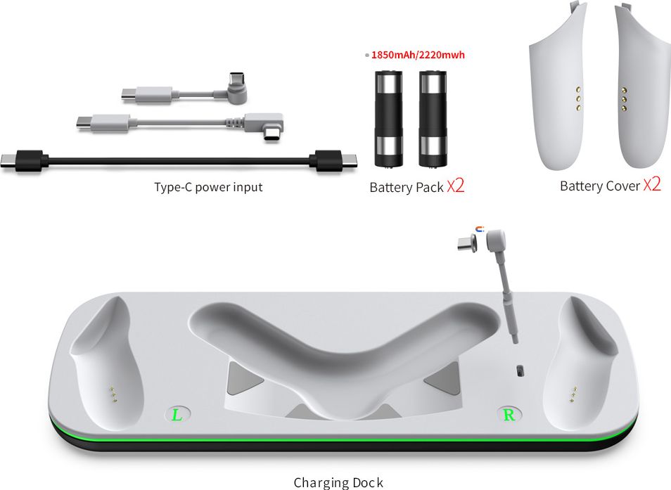 Зарядная станция DOBE для Qculus Quest 3/3S (TY-3868)