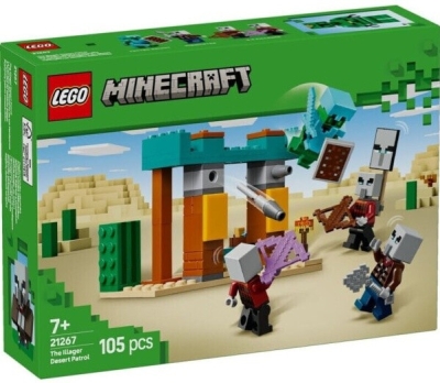 (EU) Конструктор LEGO Minecraft Сельский патруль в пустыне (21267)