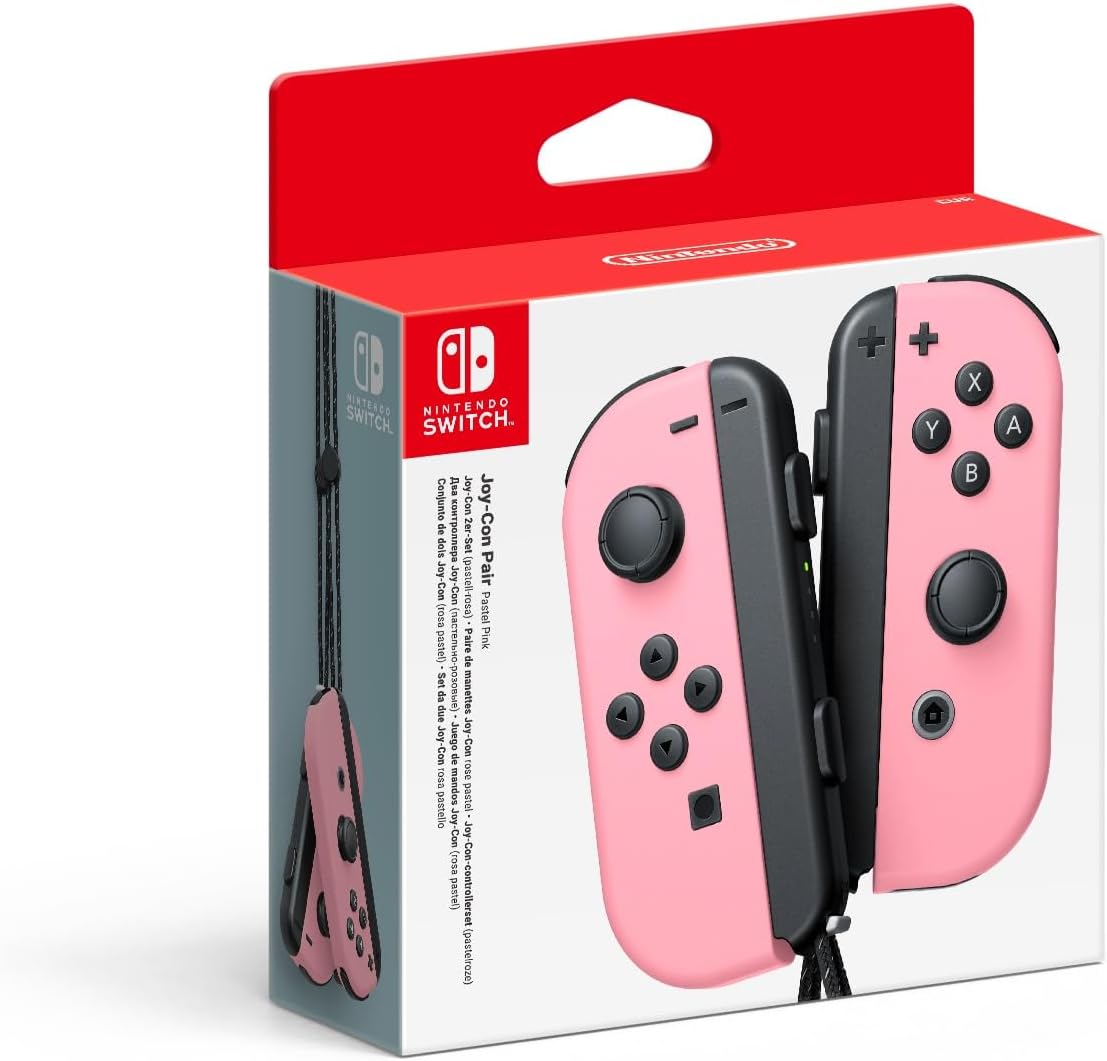 Набор 2 Контроллера Joy-Con (Paste Pink/Paste Pink)