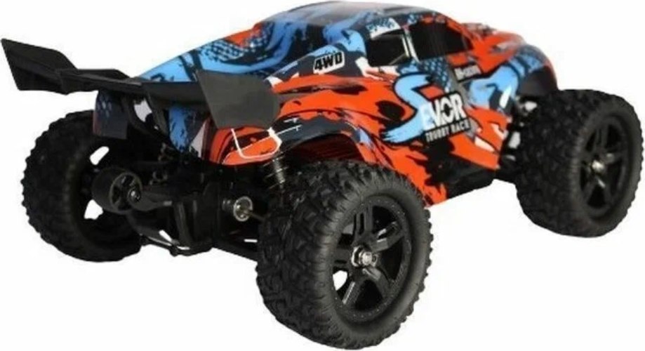 Радиоуправляемая модель Remo Hobby трагги S EVO-R V2.0 4WD (1к16) красный (RH1661V2-RED)