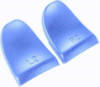 2 накладки на триггеры для DualShock 4 (голубые)