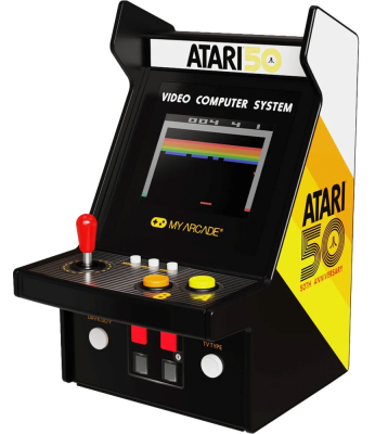 Аркадная игровая ретро приставка консоль My Arcade Atari Micro Player Pro