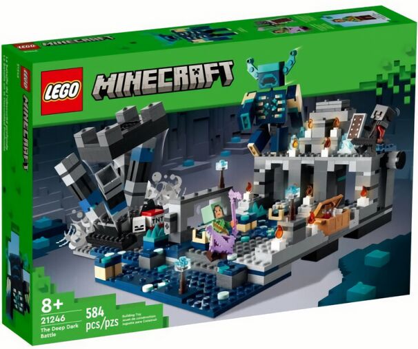 (EU) Конструктор LEGO Minecraft Битва в глубинной тьме (21246)