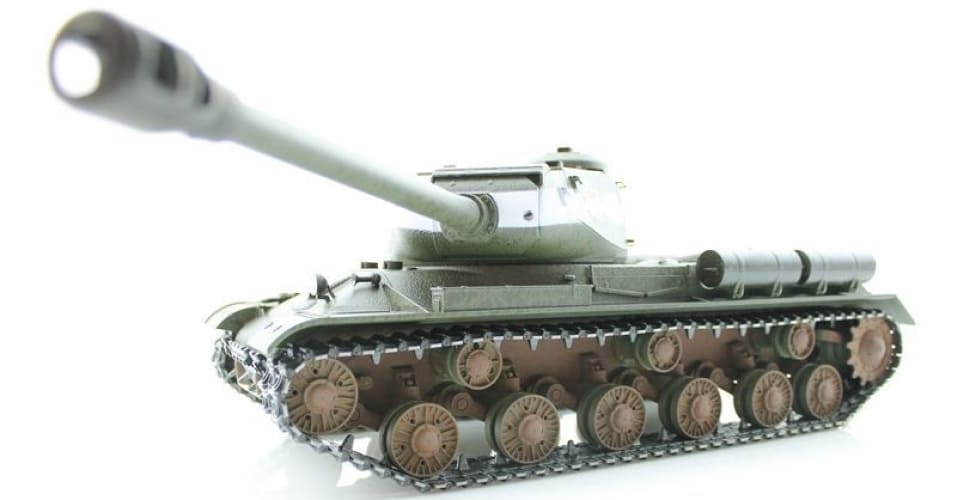 Р/У танк Taigen 1/16 ИС-2 модель 1944 (СССР) дым (для ИК боя) V3 2.4G RTR, TGIS3928-B1-3.0