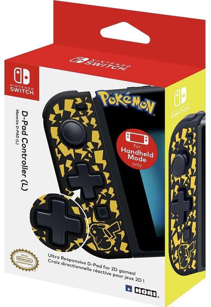 Контроллер HORI D-Pad Pikachu для Nintendo Switch