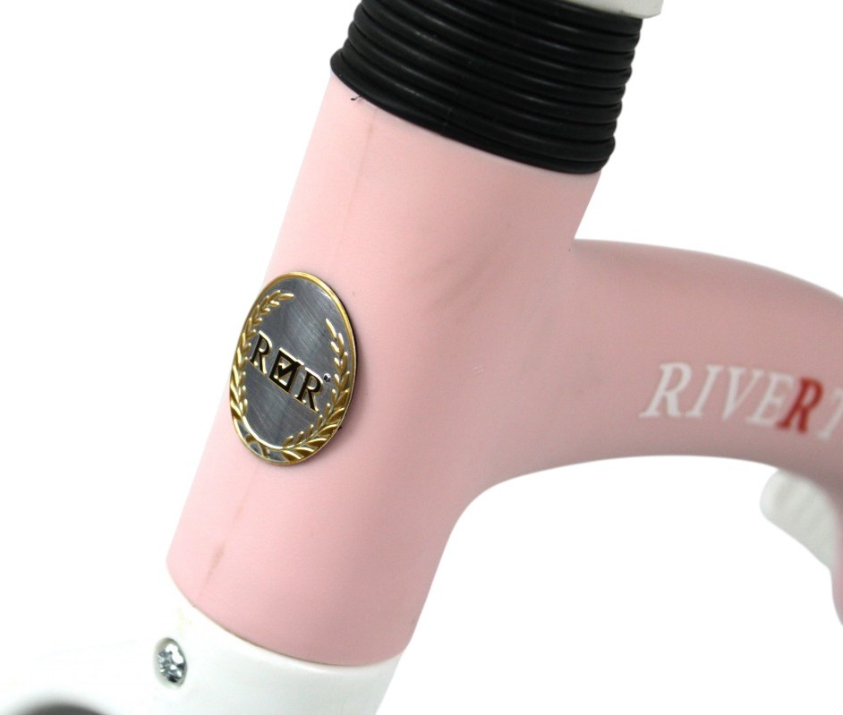 Детский беговел RiverToys (HB-001) (розовый)