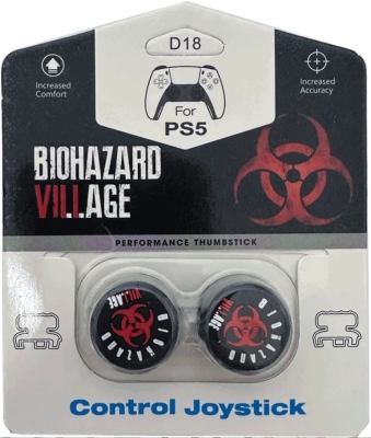 Высокие накладки на стики CQC Biohazard VII.I.AGE для геймпада DualSense