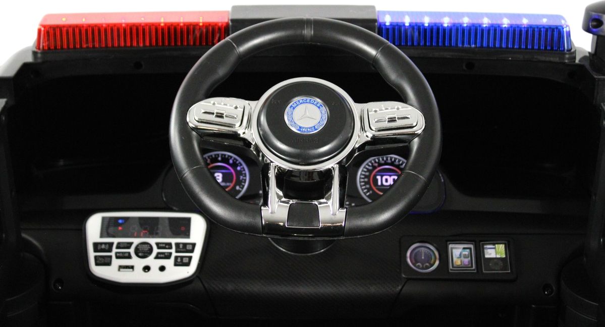 Детский электромобиль RiverToys C333MC черный