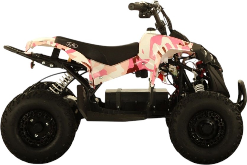 Детский электроквадроцикл RiverToys (MARK) (розовый камуфляж)
