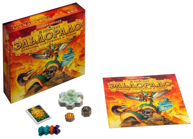 (EU) Настольная игра Lavka Games В поисках Эльдорадо. Драконы, Сокровища и Тайны (доп)