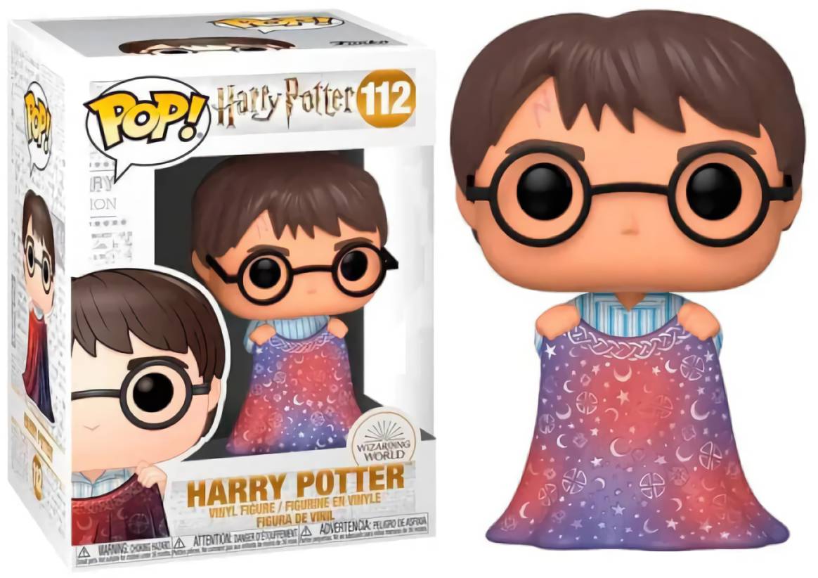 (EU) Фигурка Funko POP! Harry Potter: Harry Potter with Invisibility Cloak (112)