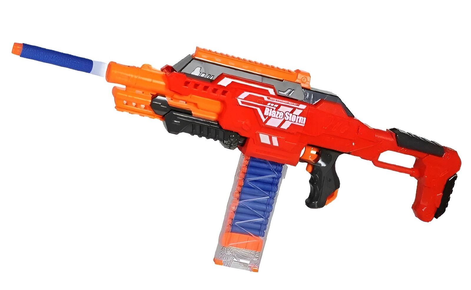 Автомат BlazeStorm с мягкими пулями на батарейках, Zecong Toys ZC7100